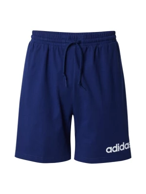 Obrázek produktu ADIDAS SPORTSWEAR Sportovní kalhoty 'LIN SJ'  tmavě modrá / bílá
