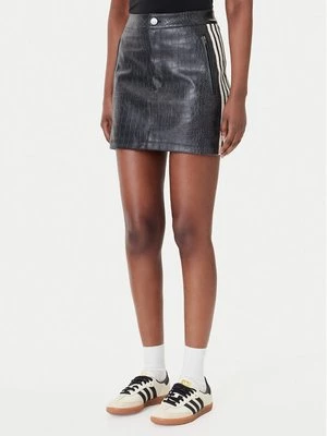 Obrázek produktu adidas Sukně z imitace kůže Pleather KE5034 Černá Regular Fit