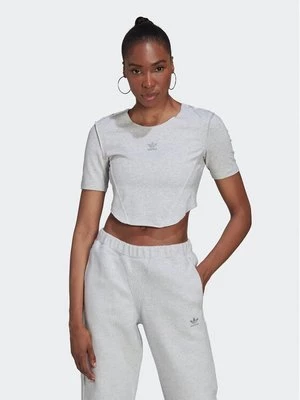 Obrázek produktu adidas T-Shirt Crop Loungewear HL9130 Šedá Regular Fit