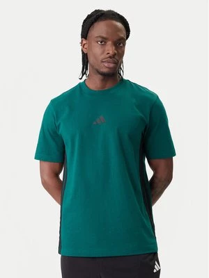 Obrázek produktu adidas T-Shirt Essentials 3-Stripes JD1905 Zelená Regular Fit