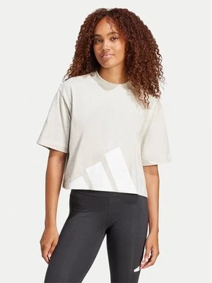 Obrázek produktu adidas T-Shirt Essentials Big Logo Boyfriend JG8729 Béžová Loose Fit