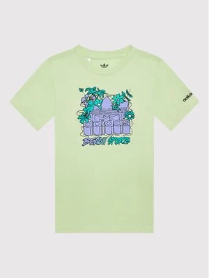 Obrázek produktu adidas T-Shirt Graphic Stoked Beach HF7434 Žlutá Regular Fit
