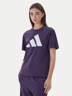 Obrázek produktu adidas T-Shirt Holiday Metallic Graphic JV8527 Fialová Regular Fit