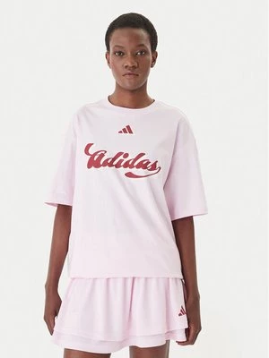 Obrázek produktu adidas T-Shirt House Of Tiro Graphic KB7169 Růžová Oversize