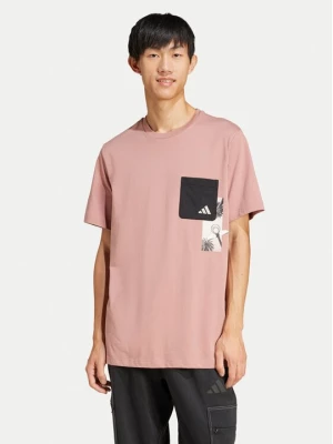 Obrázek produktu adidas T-Shirt Lens Elevated Pocket Graphic JJ3927 Růžová Loose Fit