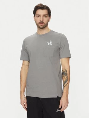 Obrázek produktu adidas T-Shirt Lounge Slides Graphic Pocket JC5284 Šedá Regular Fit