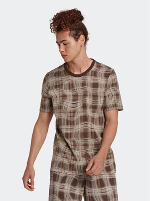 Obrázek produktu adidas T-Shirt Reveal Allover Print HK2744 Hnědá Regular Fit