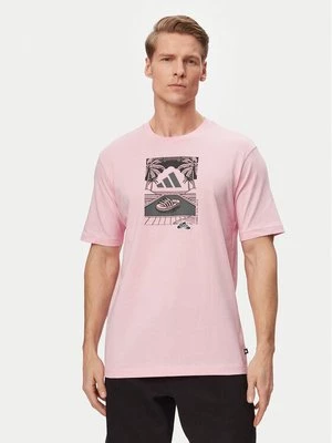 Obrázek produktu adidas T-Shirt Summer Slides Graphic KG5393 Růžová Regular Fit