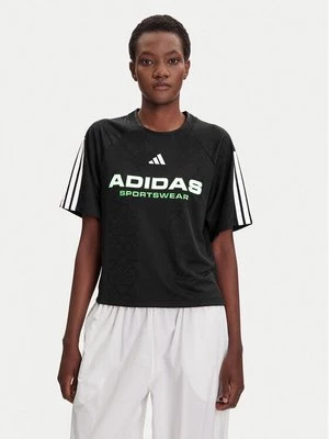 Obrázek produktu adidas T-Shirt Tiro x Common Goal Jacquard JL9212 Černá Loose Fit