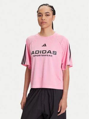 Obrázek produktu adidas T-Shirt Tiro x Common Goal Jacquard JL9213 Růžová Loose Fit