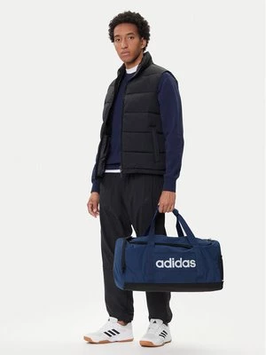 Obrázek produktu adidas Taška Linear Duffel Medium IN6116 Tmavomodrá
