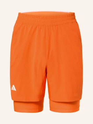 Obrázek produktu Adidas Tenisové Šortky 2 V 1 Tennis Climacool oranžová