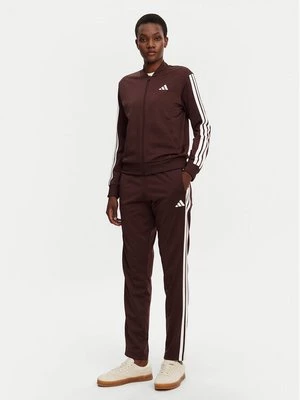 Obrázek produktu adidas Tepláková souprava Essentials 3-Stripes JD2683 Hnědá Regular Fit