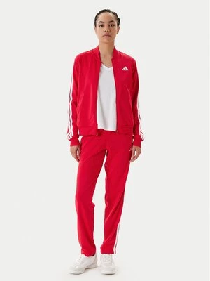 Obrázek produktu adidas Tepláková souprava Essentials 3-Stripes JD2684 Červená Regular Fit