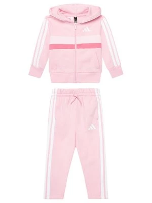 Obrázek produktu adidas Tepláková souprava Seasonal Essentials Tiberio 3-Stripes JI6206 Růžová Regular Fit