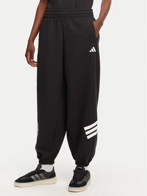 Obrázek produktu adidas Teplákové kalhoty Future Icons 3-Stripes Parachute JE0141 Černá Loose Fit