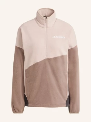 Obrázek produktu Adidas Terrex Fleecová Mikina Multi Climawarm béžová / černošedá / tmavě šedá