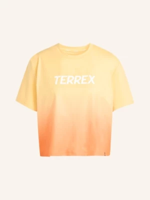 Obrázek produktu Adidas Terrex Tričko Terrex Multi Tee Meadow Pack tmavě oranžová / neonově oranžová
