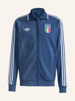 Obrázek produktu Adidas Tréninková Bunda Figc Itálie černošedá / červená / bílá