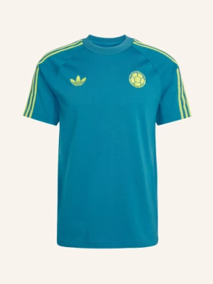 Obrázek produktu Adidas Tričko Kolumbien Originals petrolejová / žlutá