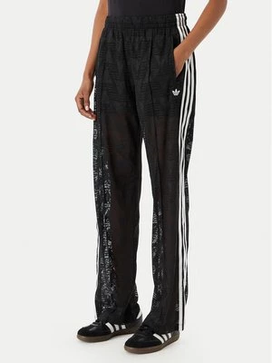 Obrázek produktu adidas Úpletové kalhoty Crochet Firebird KD0346 Černá Regular Fit