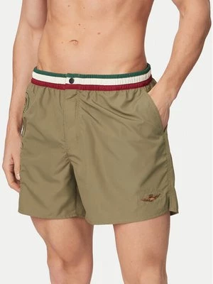Obrázek produktu Aeronautica Militare Plavecké šortky 261BW0233UCT02967 Zelená Regular Fit