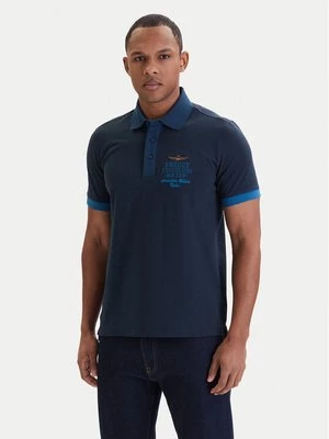 Obrázek produktu Aeronautica Militare Polokošile 261PO1908UP00191 Tmavomodrá Slim Fit