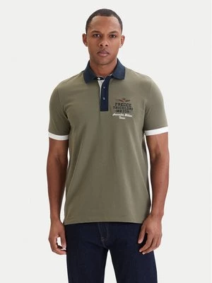 Obrázek produktu Aeronautica Militare Polokošile 261PO1908UP00191 Zelená Slim Fit
