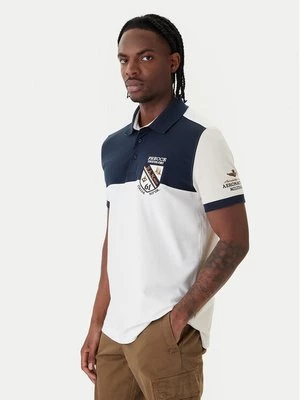 Obrázek produktu Aeronautica Militare Polokošile 261PO1915UP00191 Bílá Regular Fit