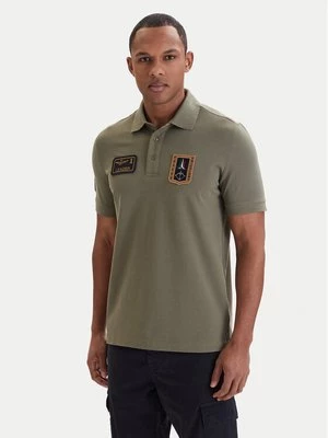 Obrázek produktu Aeronautica Militare Polokošile 261PO1927UP00191 Zelená Regular Fit