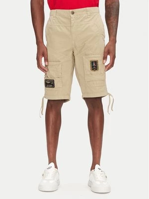 Obrázek produktu Aeronautica Militare Šortky z materiálu 251BE041CT1122 Béžová Regular Fit