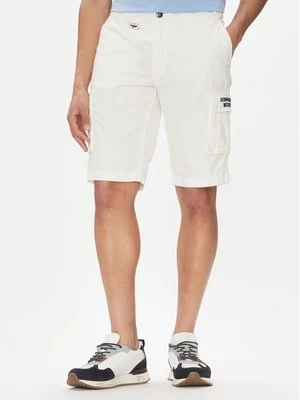 Obrázek produktu Aeronautica Militare Šortky z materiálu 251BE066CT1122 Bílá Regular Fit