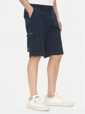Obrázek produktu Aeronautica Militare Šortky z materiálu 251BE256CT3511 Tmavomodrá Regular Fit