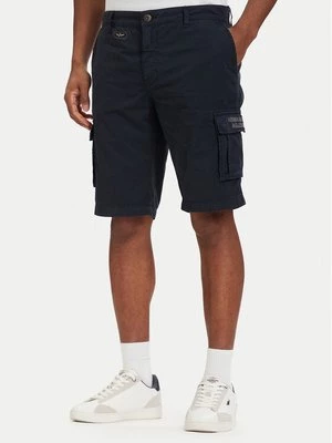 Obrázek produktu Aeronautica Militare Šortky z materiálu 261BE0066UCT01122 Tmavomodrá Regular Fit