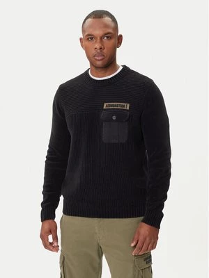 Obrázek produktu Aeronautica Militare Svetr 252MA1573UL00539 Černá Regular Fit