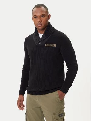 Obrázek produktu Aeronautica Militare Svetr 252MA1574UL00539 Černá Regular Fit