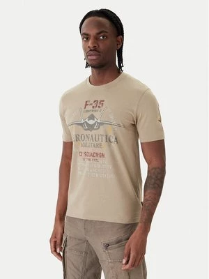 Obrázek produktu Aeronautica Militare T-Shirt 261TS2536UJ00641 Béžová Regular Fit