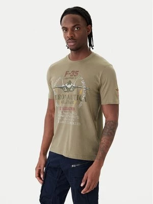 Obrázek produktu Aeronautica Militare T-Shirt 261TS2536UJ00641 Zelená Regular Fit