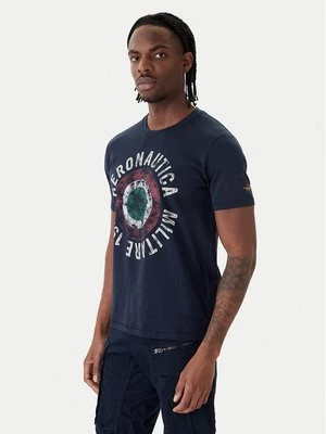 Obrázek produktu Aeronautica Militare T-Shirt 261TS2538UJ00727 Tmavomodrá Regular Fit
