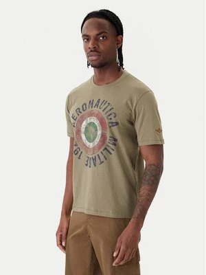 Obrázek produktu Aeronautica Militare T-Shirt 261TS2538UJ00727 Zelená Regular Fit