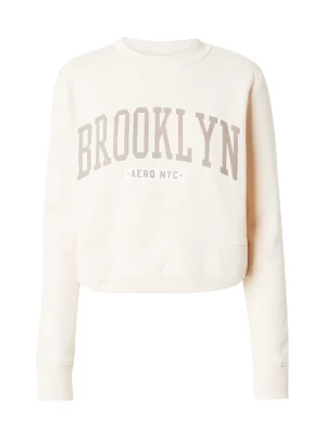 Obrázek produktu AÉROPOSTALE Mikina 'BROOKLYN'  režná / hnědá / bílá