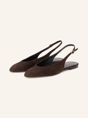 Obrázek produktu Aeyde Slingbaleríny Amelia tmavě hnědá