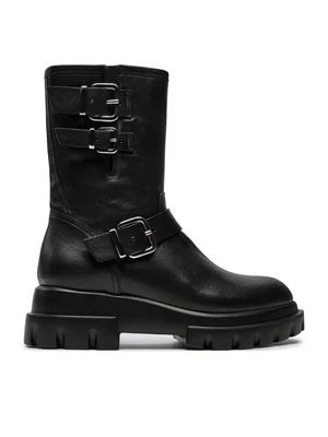 Obrázek produktu AGL Polokozačky Chunky Biker D756589PGKD0711013 Černá