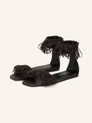 Obrázek produktu Agl Sandály Elsy Fringe tmavě hnědá