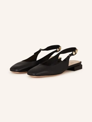 Obrázek produktu Agl Slingpumps S Otevřenou Patou Angi S Nýty černá