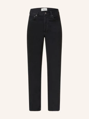 Obrázek produktu Agolde Džíny Straight Jeans 90's Pinch Waist crushed marble od blk