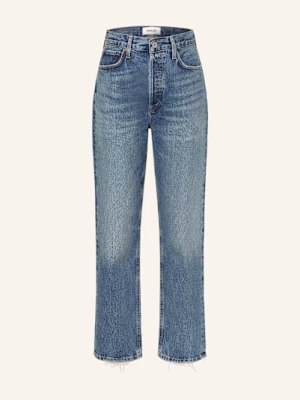 Obrázek produktu Agolde Džíny Straight Jeans 90's Pinch Waist range dark indigo