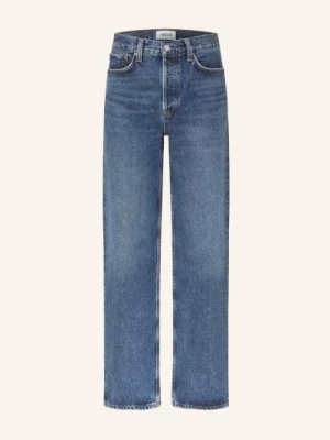 Obrázek produktu Agolde Rovné Džíny Arc Jean short wave bright dk ind