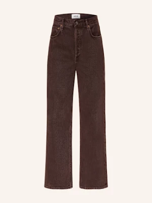 Obrázek produktu Agolde Straight Džíny Ren sloe berry dk grape brown