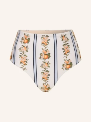 Obrázek produktu Agua By Agua Bendita Bikiny S Vysokým Pasem Magenta Valle krémová / černošedá / oranžová